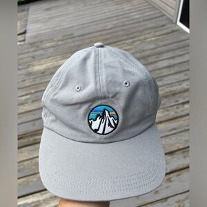 PATAGONIA Monte Fitz Roy In Circle Hat Light Gray